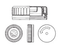 Duma MG schroefdop model 3418
