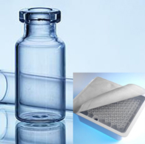 8 ml - 8R injectieflacon - steriel, helder, type 1 buisglas
